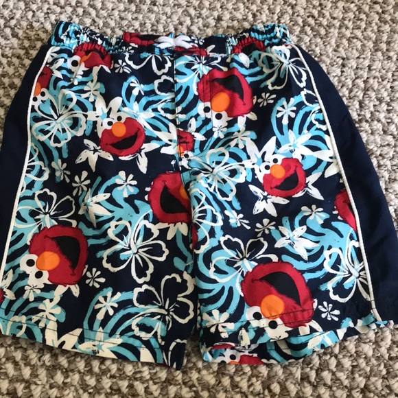 sesame street bathing suit boy
